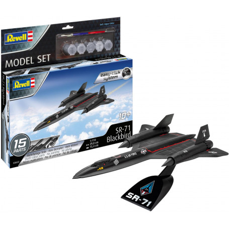 Lockheed Sr-71 Blackbird 1:110 Scale