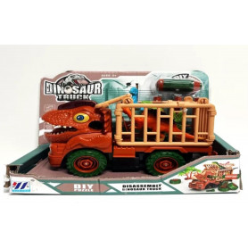 Pull Apart Dino Truck With Cage
