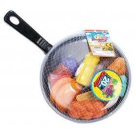 Frying Pan with Lid and Accessories
