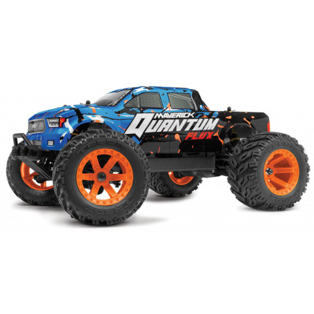 Maverick MV150202 MT 1/10 4WD Flux Brushless (Blue/Orange)