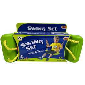 Plastic Swing Set with Nylon Rope