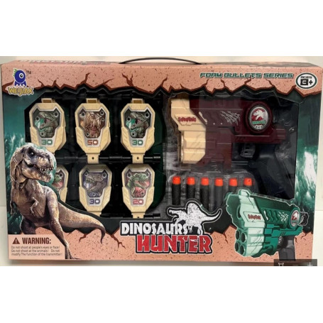 Dinosaur Hunter Soft Bullet Target Game - Afterpay