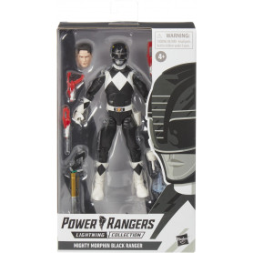 Power Rangers Lightning Collection Mmpr Black Ranger Adam