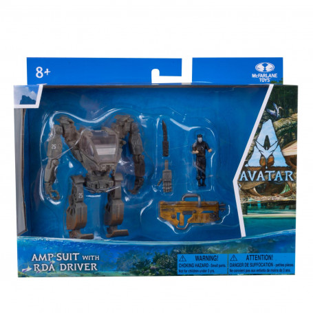 Avatar W.O.P Med Deluxe Character and Vehicle - A2 Amp Suit/Rda Driver