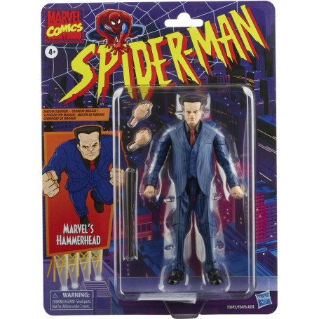 SPIDERMAN LEGENDS 6IN RETRO HAMMERHEAD