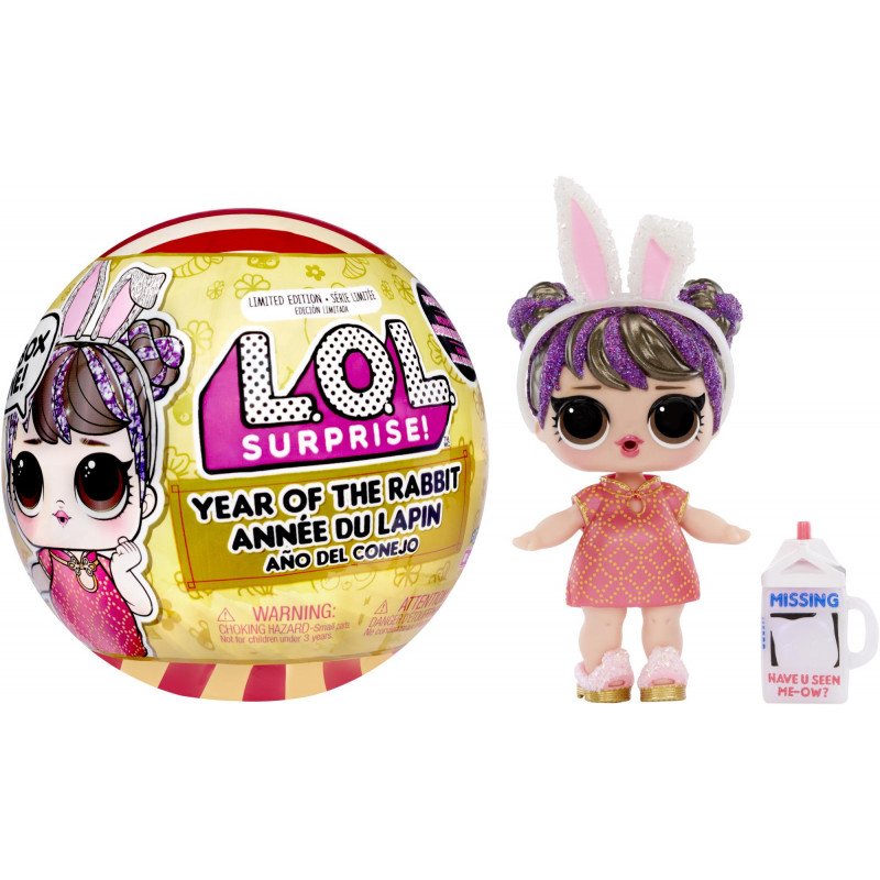 Lo Cartoon L.O.L. Surprise Year Of The Rabbit Tots Assorted - Afterpay