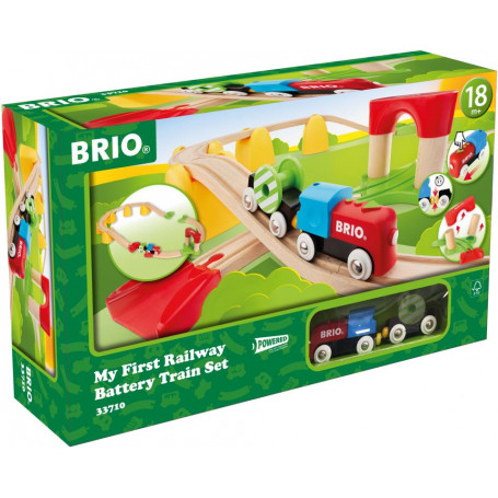 BRIO My First - My First Railway B/O Train Set, 25 pieces