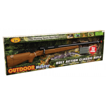 Outdoor Hunter Bolt Action Classic Rifle Toy