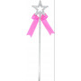 Pink Poppy Pink Bow Star Wand