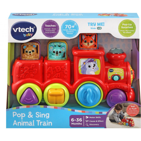 Pop & Sing Animal Train