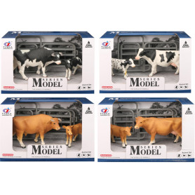 Twin Cow Set 4 Styles Assorted
