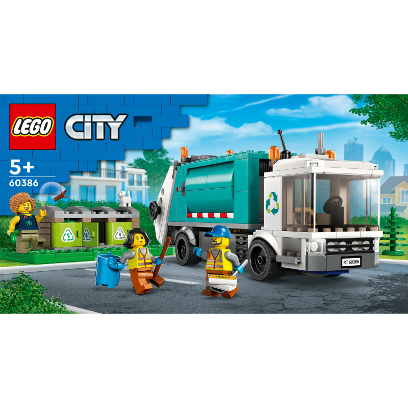 Lego City Recycling Truck 60386 Mr Toys Toyworld