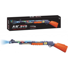 Battery Operated AK-818 Rifle With Sound