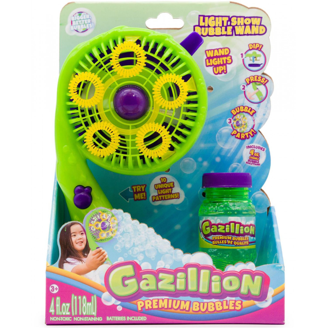 Buzz Lightyear Light-Up Bubble Wand – Toy Story