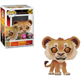 Lion King (Live Action) - Simba (Flocked) Pop!