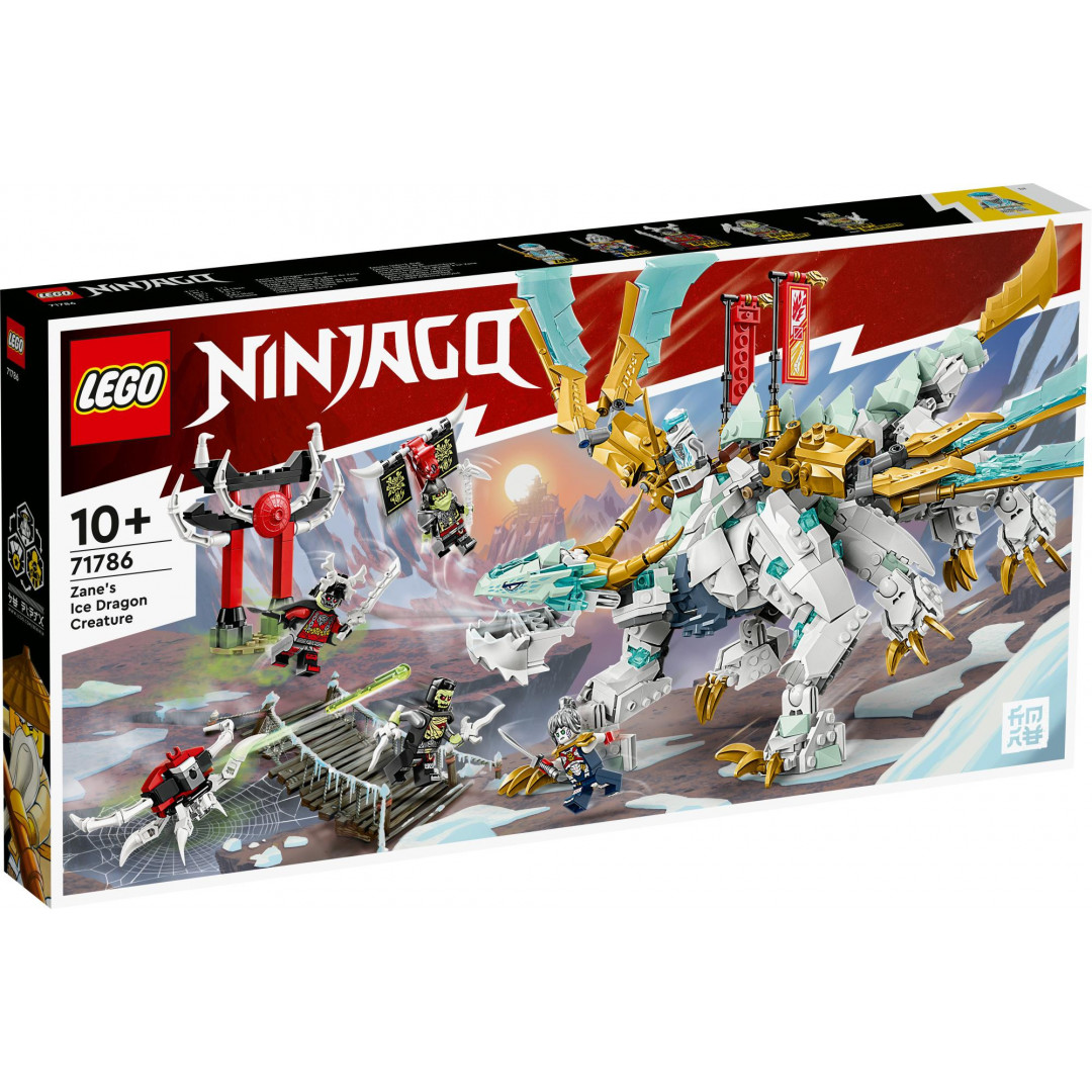 LEGO Ninjago Zane’s Ice Dragon Creature 71786 | Mr Toys Toyworld