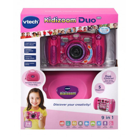 VTech - Kidizoom Duo 5.0 + Carry Case - Pink