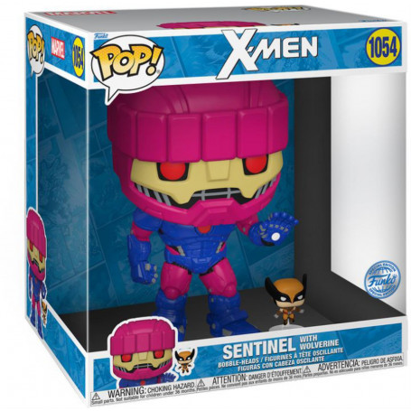 X-Men (Comics) - Sentinel With Wolverine 10" Pop!