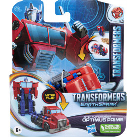 Transformers Earthspark 1 Step Flip Optimus