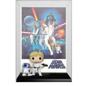 Star Wars - A New Hope Pop! Movie Poster With 2 X Pop! Vinyls