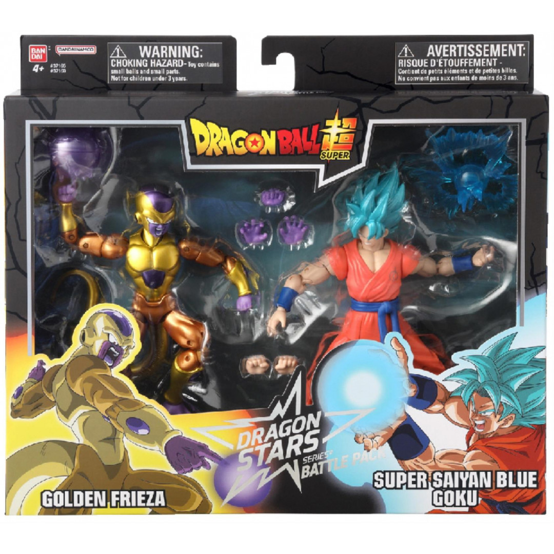 Dragon Ball Super Dragon Stars Super Saiyan Blue Goku vs. Golden