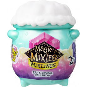  Magic Mixies Magical Misting Cauldron with Exclusive  Interactive 8 inch Rainbow Plush Toy and 50+ Sounds and Reactions,  Multicolored : Toys & Games