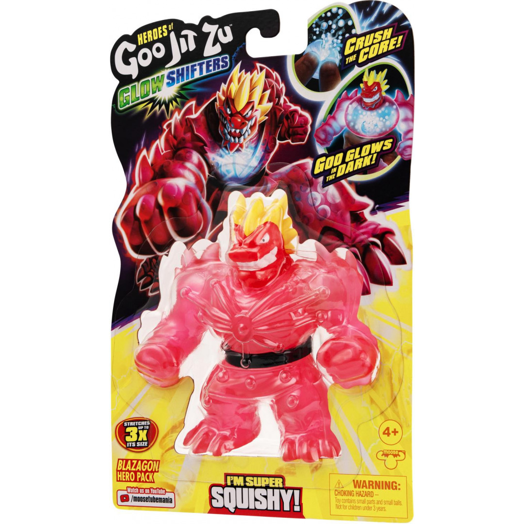 Heroes Of Goo Jit Zu S8 Glow Shifters Hero Pack Assorted | Mr