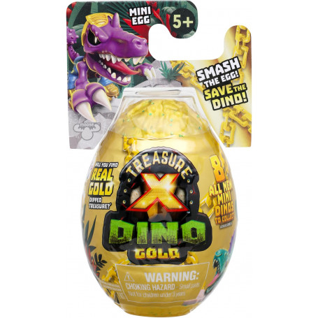 Treasure X Dino Gold S4 Mini Dinos Single Pack Assorted