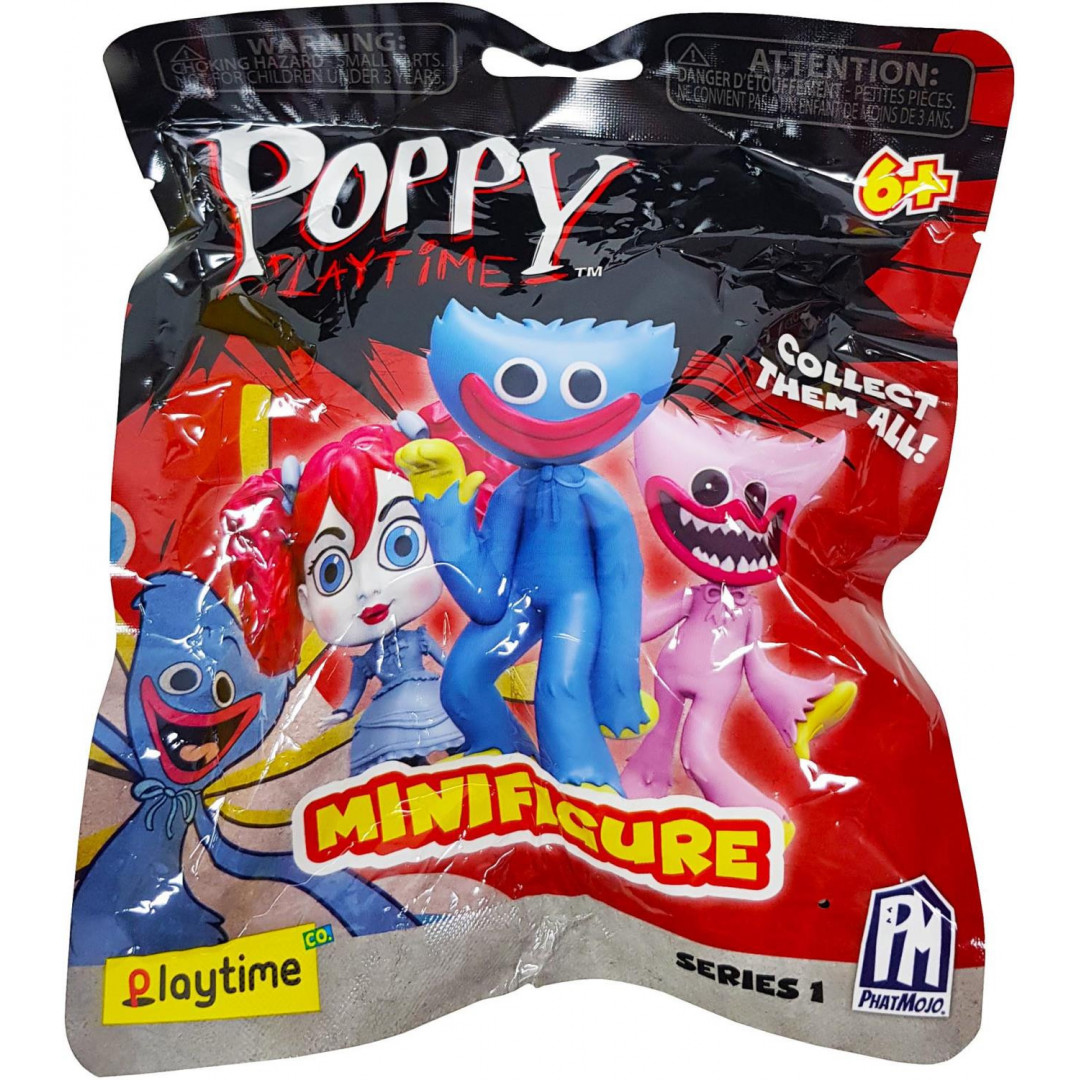 Poppy Playtime Blind Bag Mini Figures Series 1 NEW FULL SET OF 7 Huggy See  Info