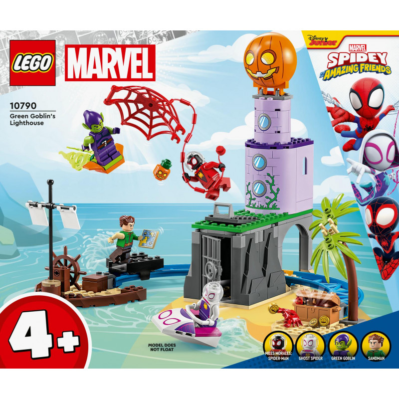 LEGO Spidey Team Spidey at Green Goblin's Lighthouse 10790