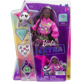 Barbie Extra Doll With Pet Panda