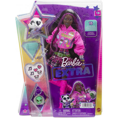 Barbie Extra Doll With Pet Panda