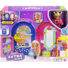 Barbie Extra Minis Boutique Playset With Doll