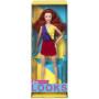 Barbie Looks Doll - Curly Red Hair & Colour Block Outfit With Miniskirt