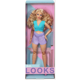 Barbie Looks Doll, Blonde, Colour Block Outfit With Waist Cut-Out 2
