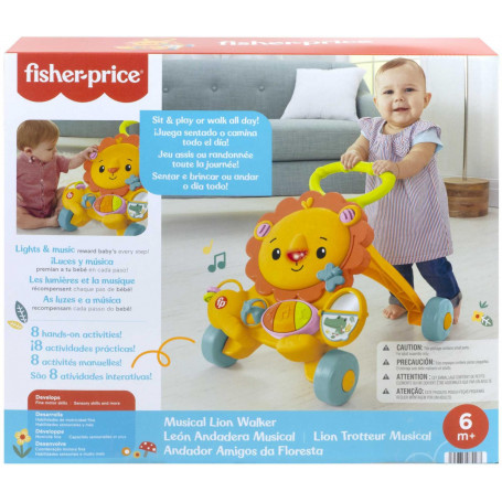 Fisher-Price Musical Lion Walker