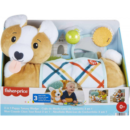 Fisher-Price 3-In-1 Puppy Tummy Wedge