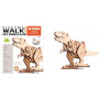 Synthetic DIY electric Walking T REX Dinosaur Puzzle