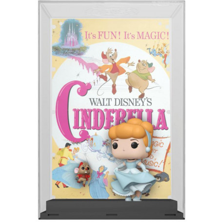 Disney 100 - Cinderella With Jaq Pop! Poster