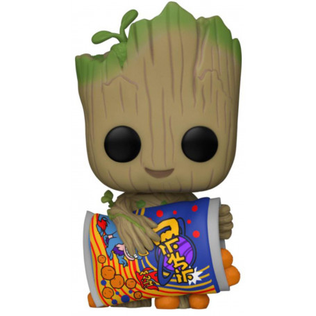I Am Groot (TV)- Groot With Cheese Puffs Pop!