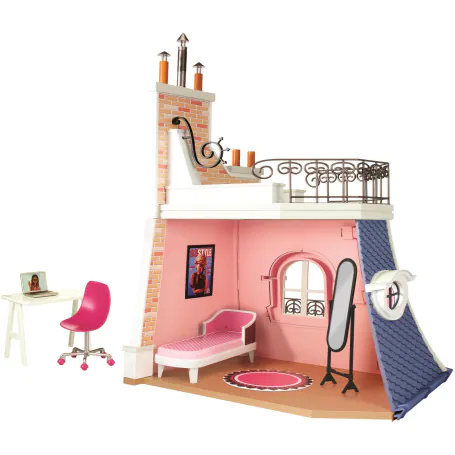 On sale Miraculous Ladybug Marinette's 2-in-1 Bedroom and Rooftop Playset