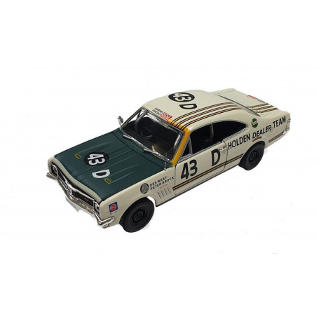 1:32 White HT Monaro GTS  43 Racing Des West/Peter Brock