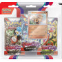 Pokemon TCG Scarlet & Violet 1 Three Booster Blister Assorted