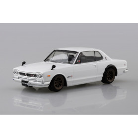 1/32 Nissan Skyline 2000 GT-R Custom Wheel White