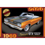 AMT 1/25 1969 Plymouth Gtx Convertible Plastic Model Kit