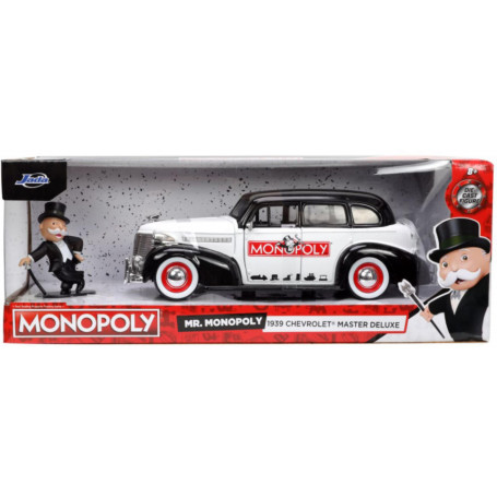 Monopoly - Mr Monopoly & 39 Chevy Master Deluxe 1:24
