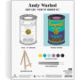 Andy Warhol Soup Paint By Number Kit