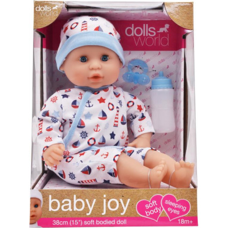 Dollsworld baby joy - blue