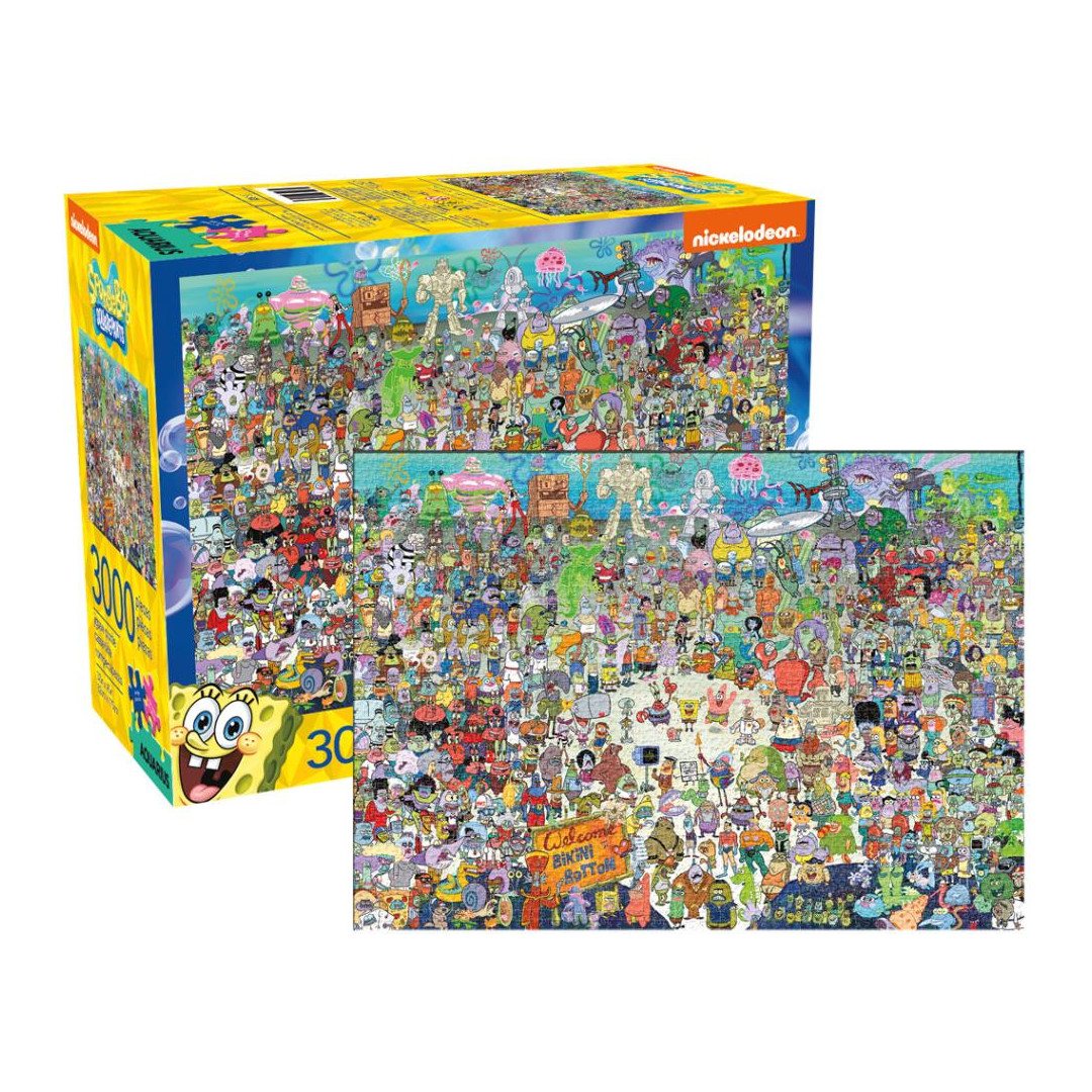 Spongebob Squarepants 3000Pc Puzzle - Afterpay Available!