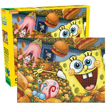 Spongebob Squarepants - Cast 500Pc Puzzle